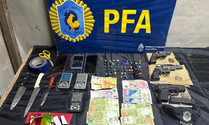 La Matanza - La PFA desarticuló una organización narcocriminal que operaba en González Catán